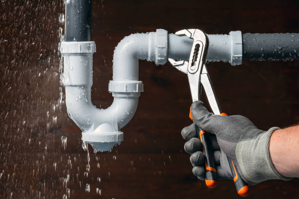 Professional Sewer Line Repair technician working in Leonard, TX